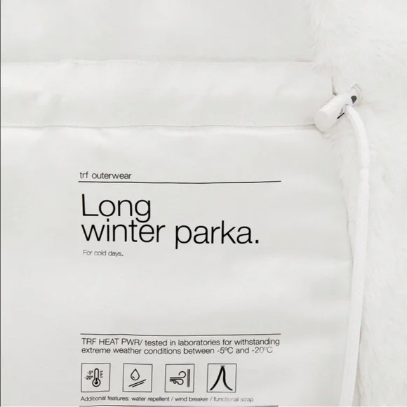 Zara Fur-Trimmed Long Winter Parka - Picture 6 of 12